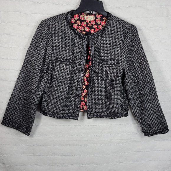 Olsenboye Jackets & Blazers - Olsenboye L Women's tweed cropped jacket blazer